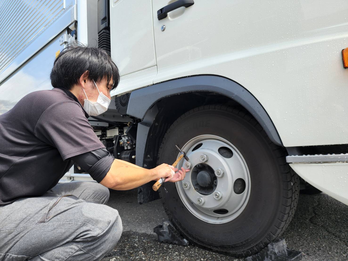 日常メンテナンスの写真
