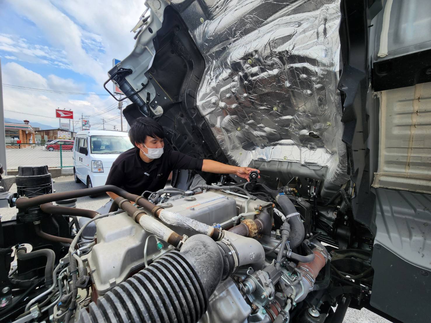 日常メンテナンスの写真