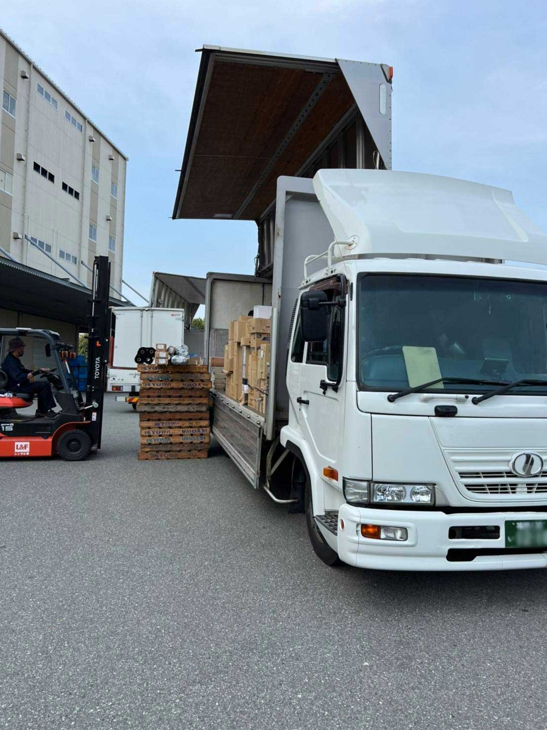 輸送部門の写真